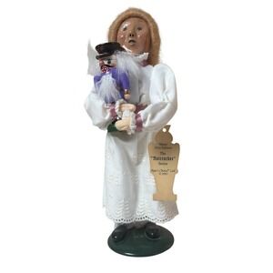 1993 BYERS CHOICE Carolers Nutcracker Series Marie First Edition Signed / Dated